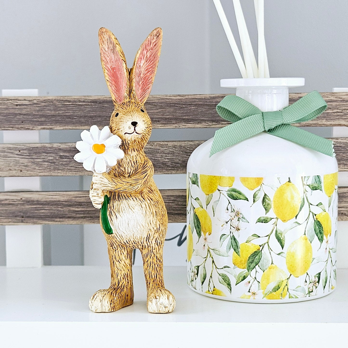 Daisy Rabbit Ornament