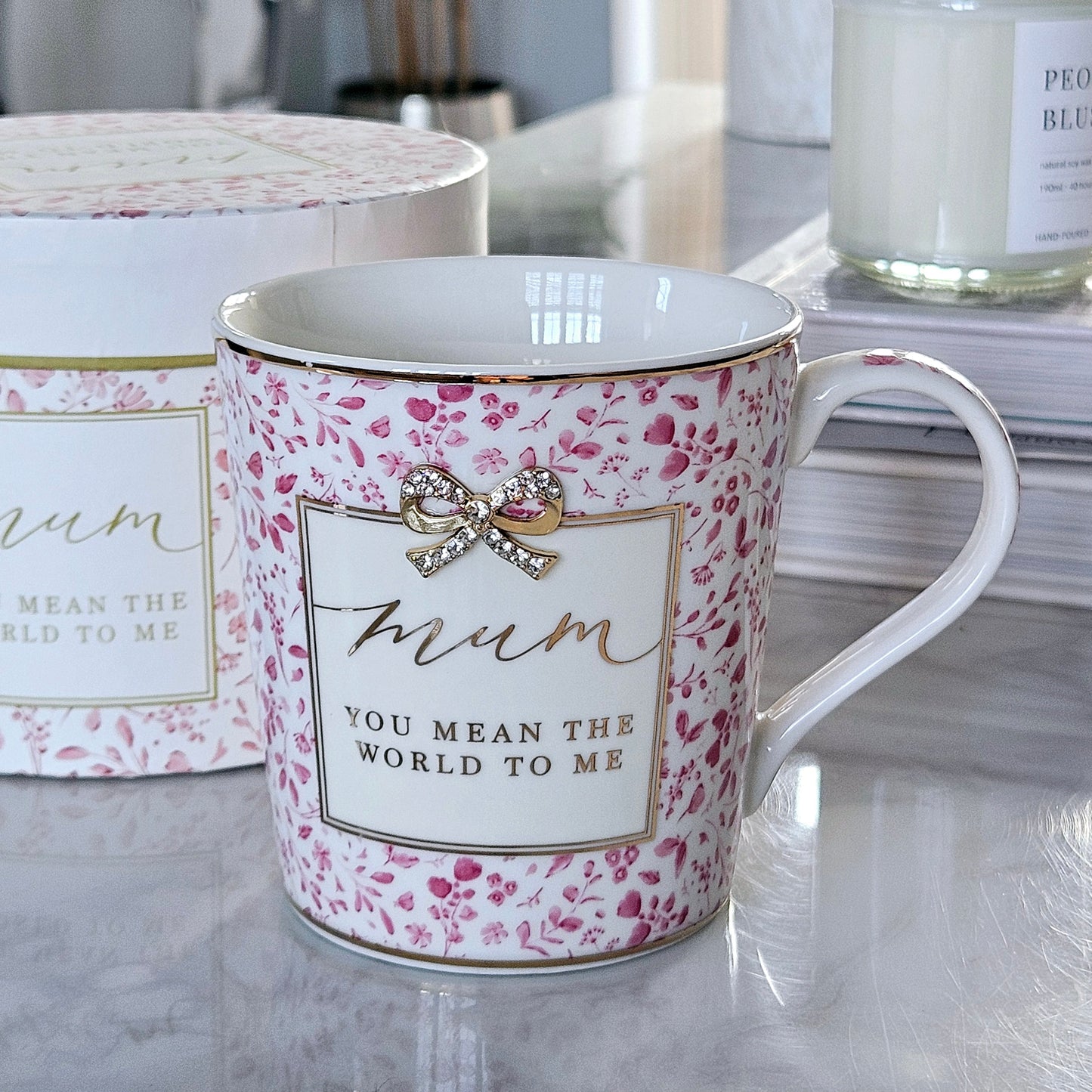 Mum Mug You Mean The World To Me