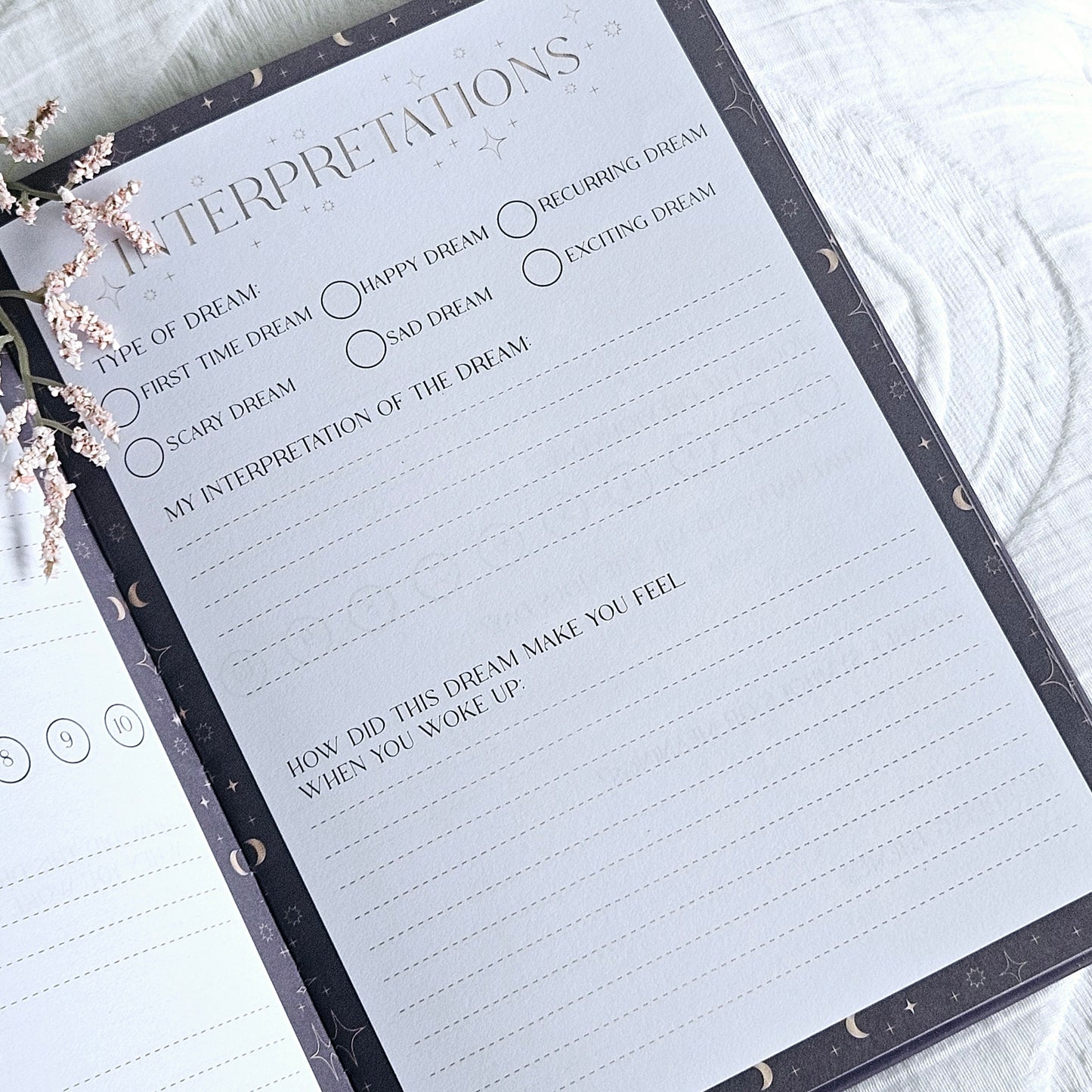 Mystic Legends Dream Diary