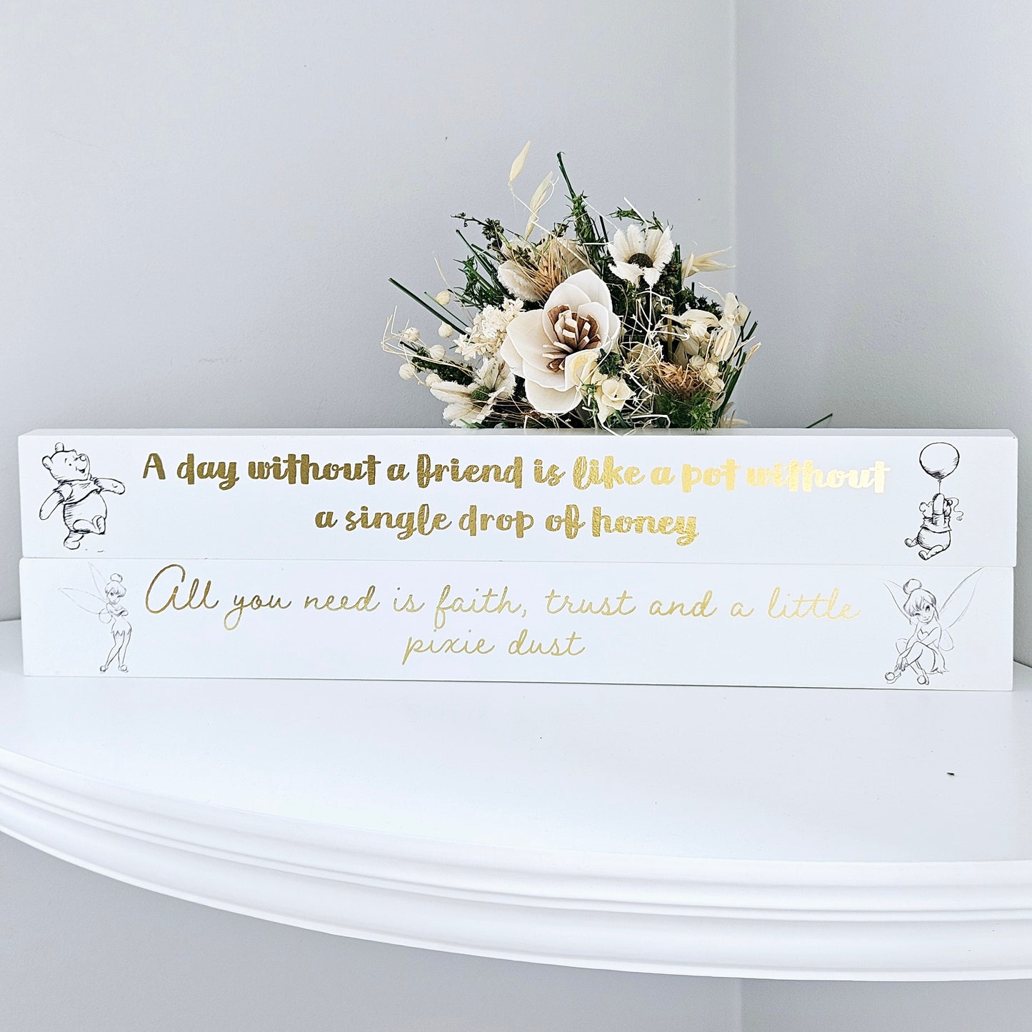 Tinker Belle Mantel Plaque