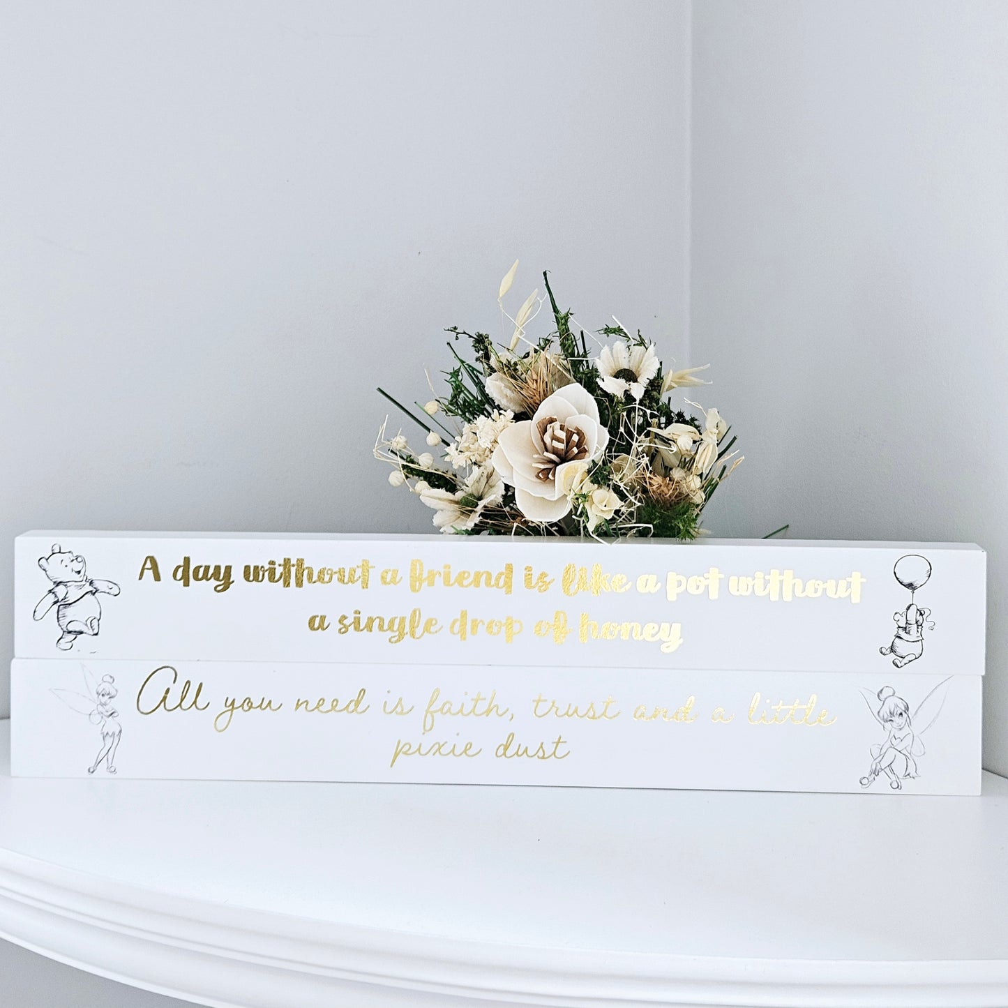 Tinker Belle Mantel Plaque