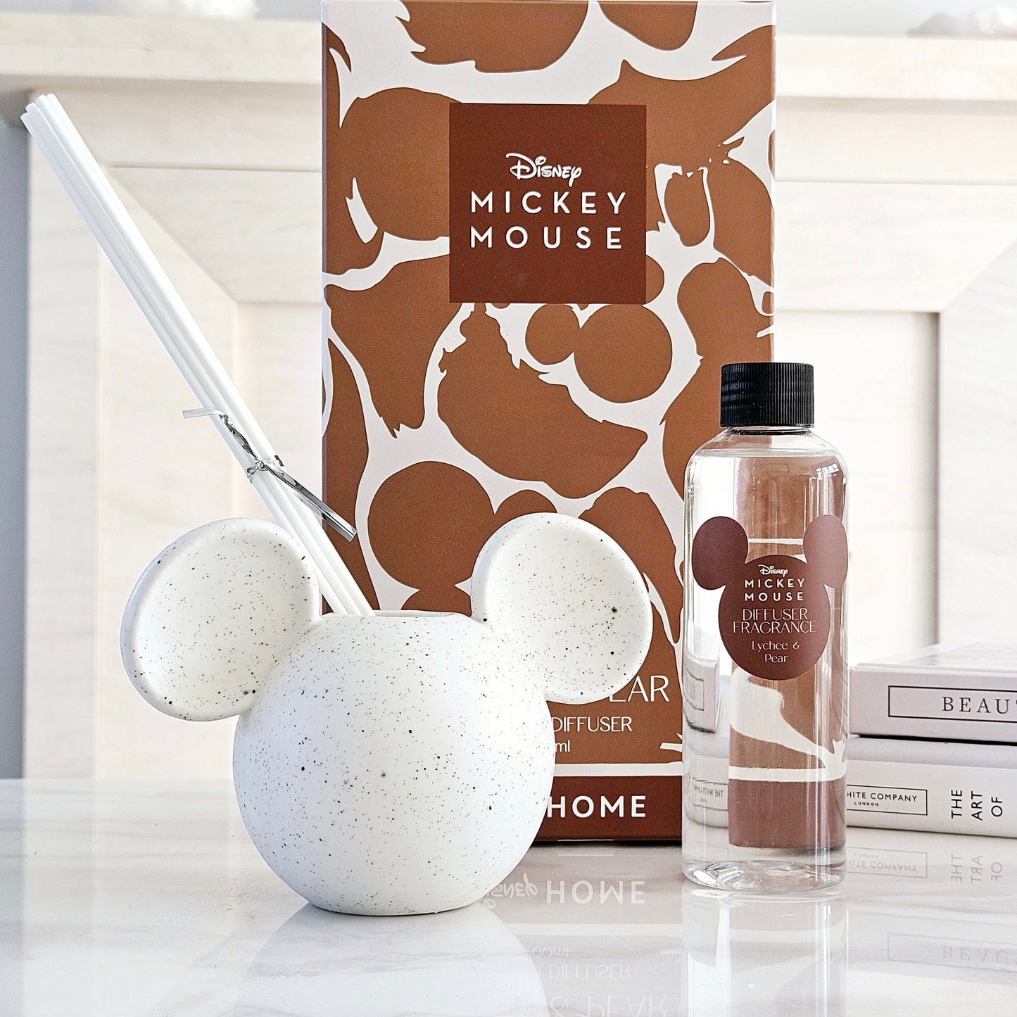 Mickey Ceramic White Diffuser
