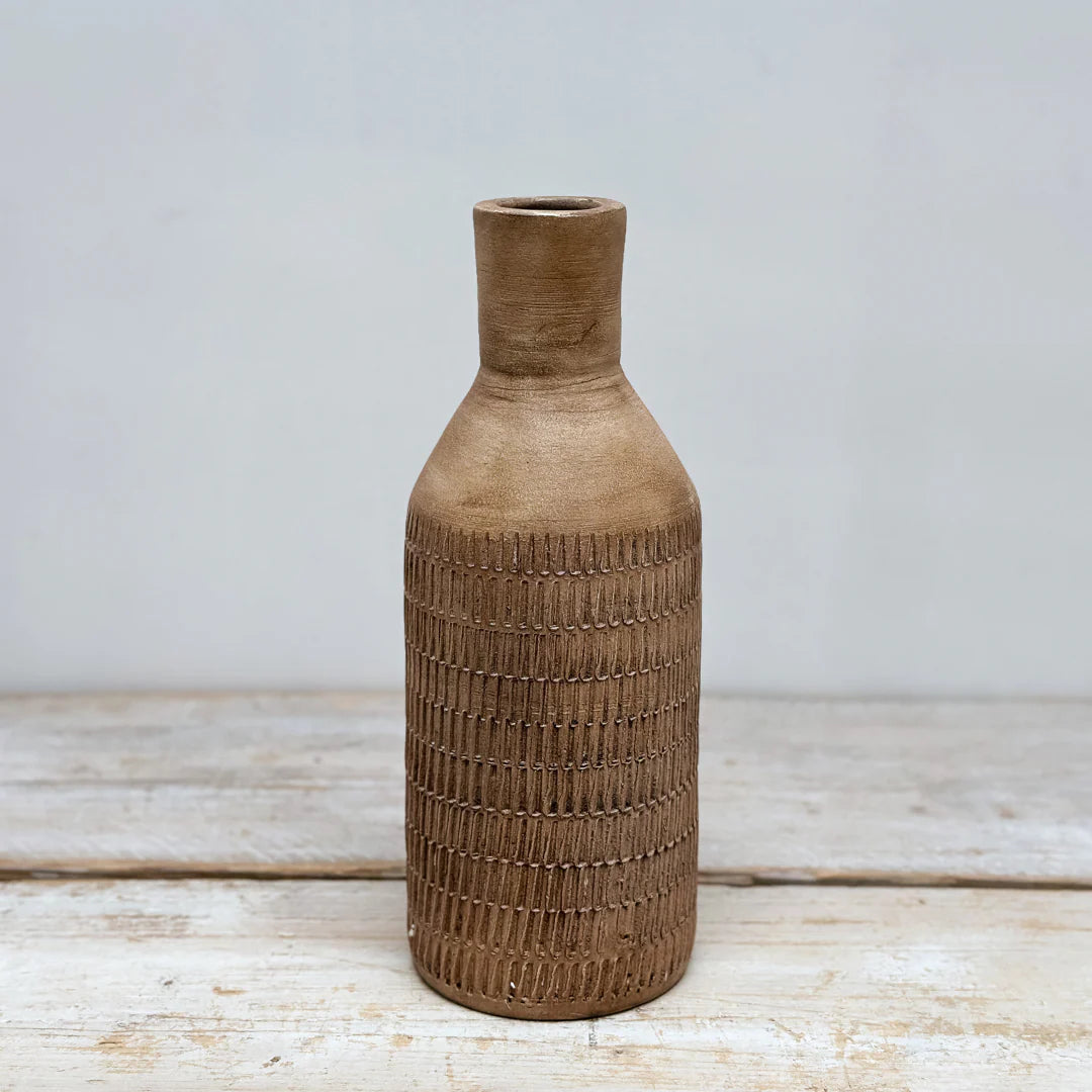 Coming June - Flen Terracotta Vase - Antique