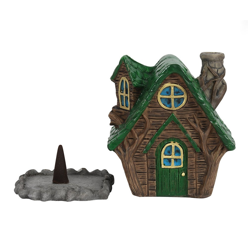 Woody Lodge Incense Cone Holder