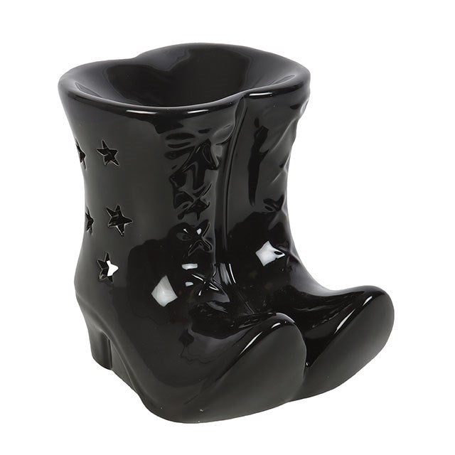 Black Witches Boots Wax Warmer & Oil