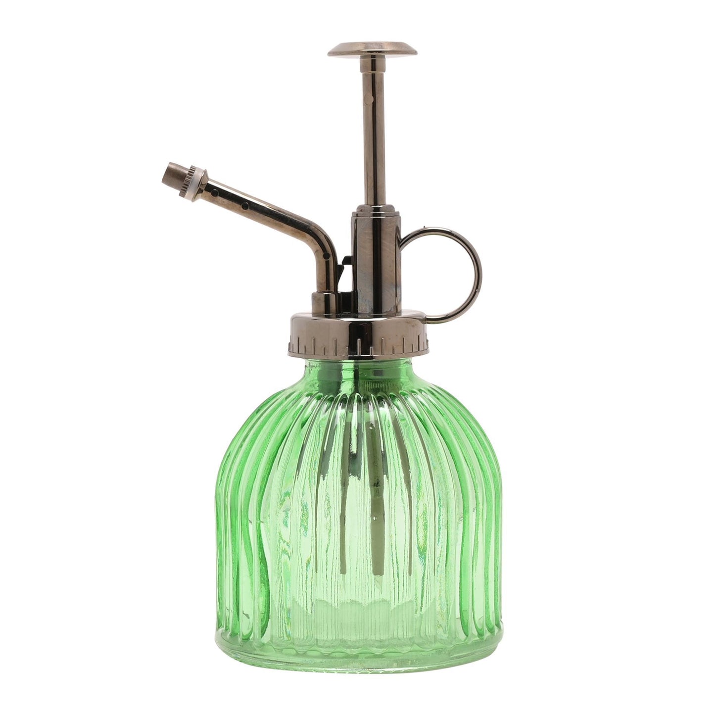 Green plant mister lime with silver nozzle pump