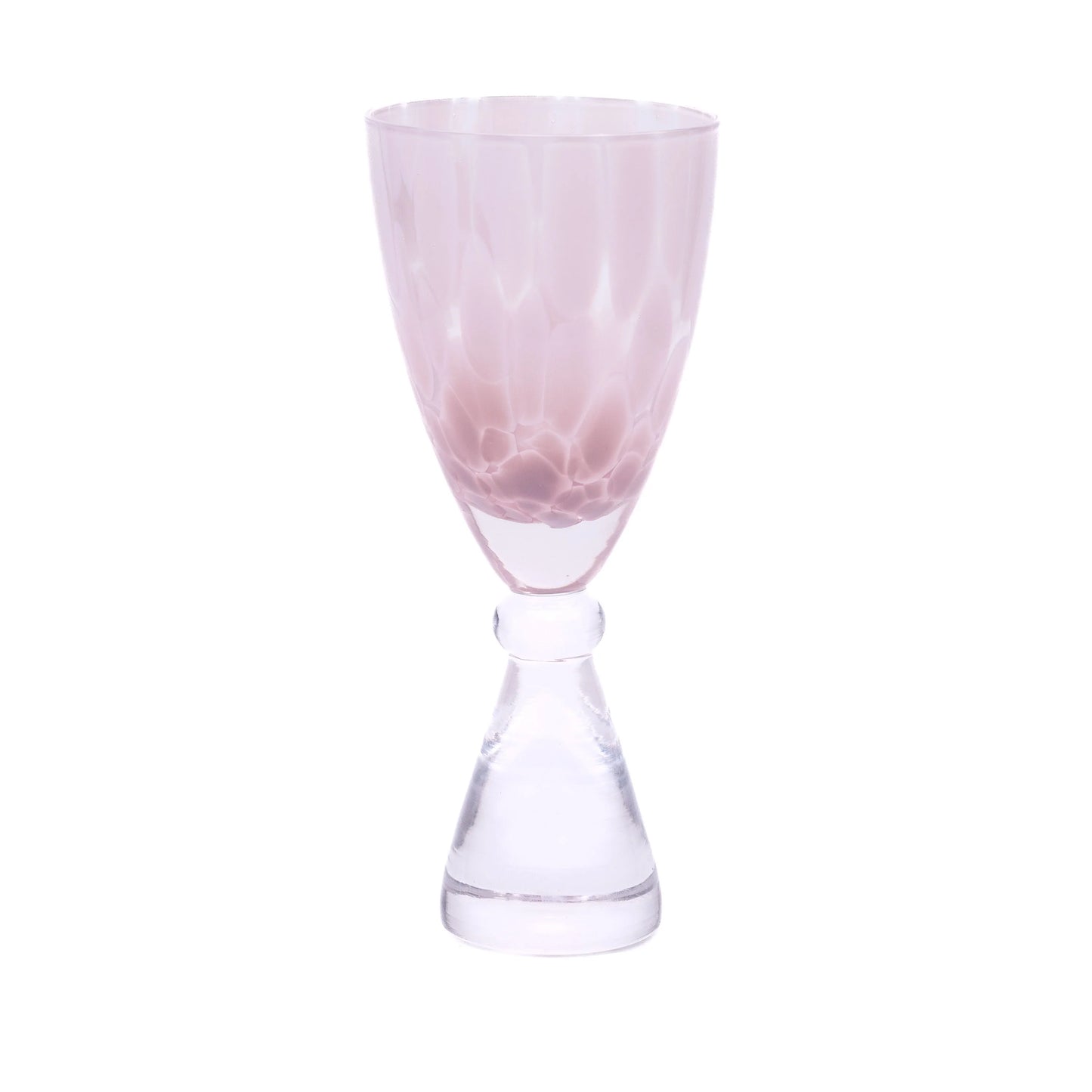 Pink Blush Drinking Glass