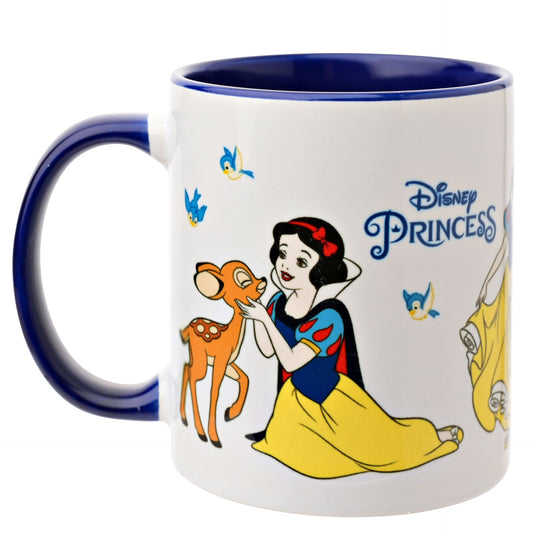 Snow White disney mug in white and purple 325ml capacity