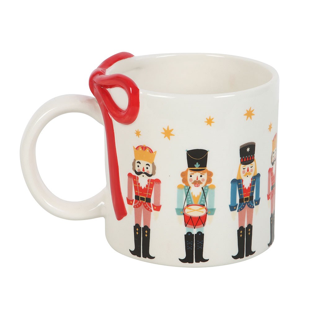 Nutcracker Mug With Bow