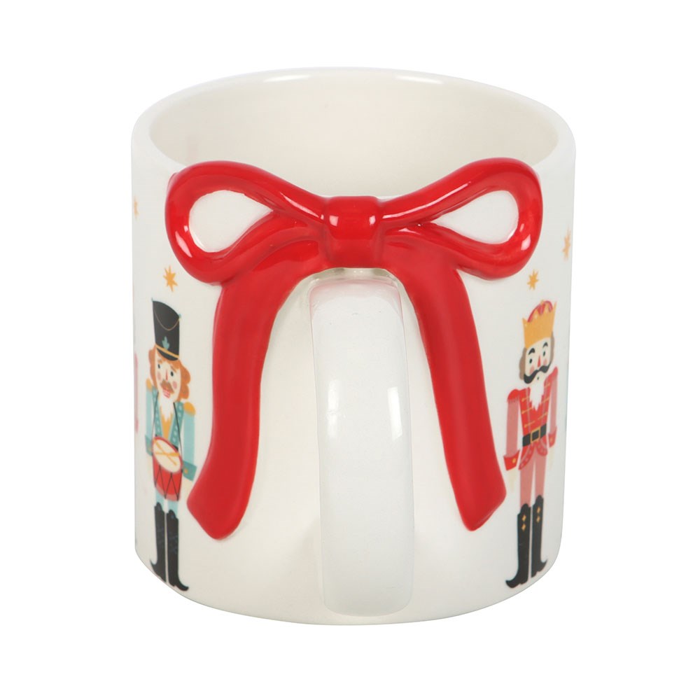 Nutcracker Mug With Bow