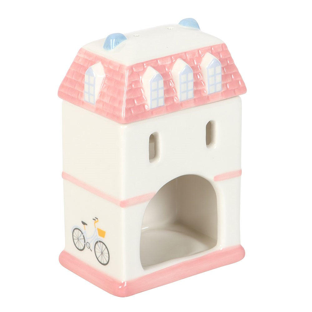 Pastel House Oil Burner & Wax Warmer