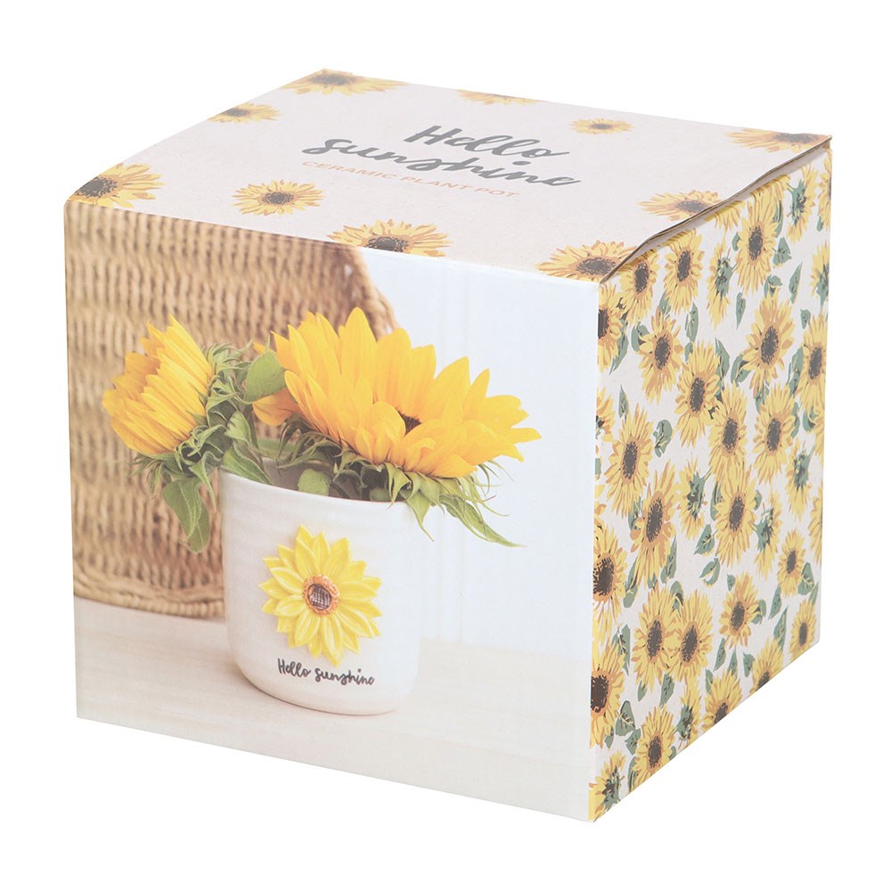 Sunflower 3D Plant Pot