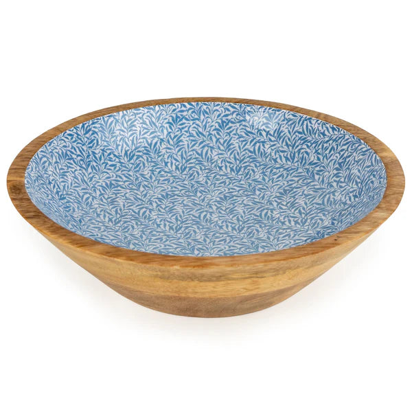 Leafy Trellis Mango Wood Bowl