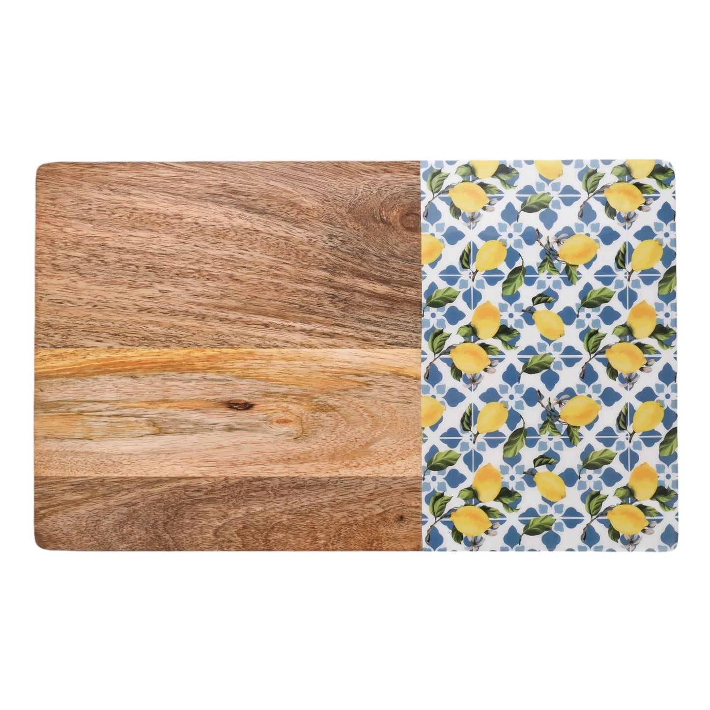 Mango Wood Lemon Chopping Board