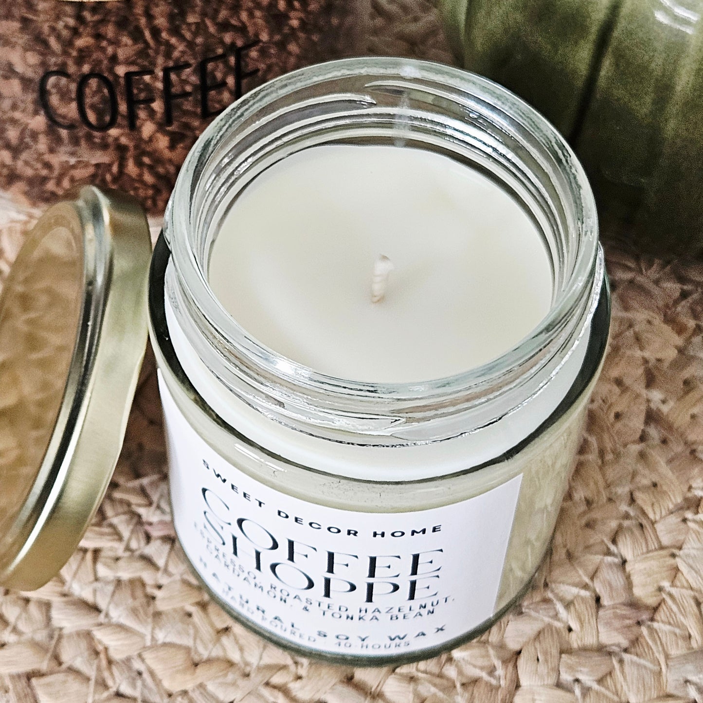 Sweet Decor Coffee Shoppe Candle