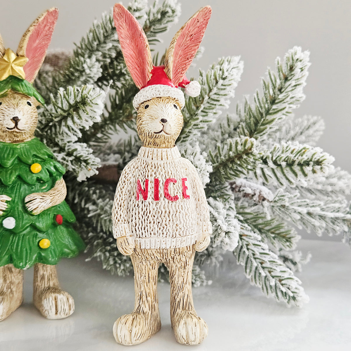 Jasper Rabbit NICE Jumper 14cm | Christmas Rabbit
