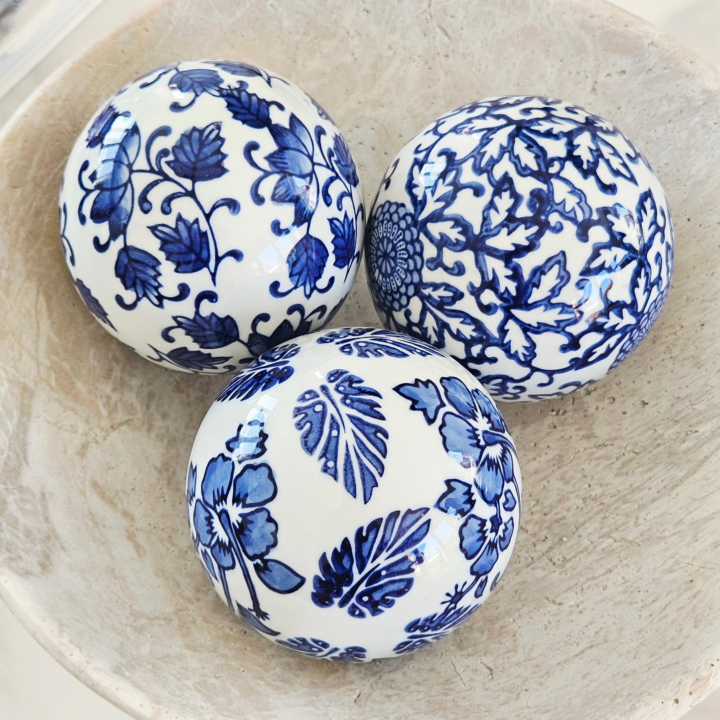 Sumatra Decorative Balls Set Of 3