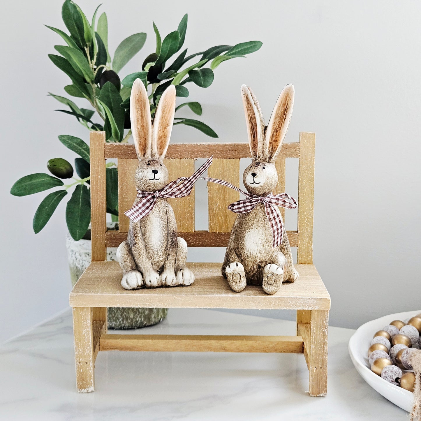 Natural Sitting Rabbits
