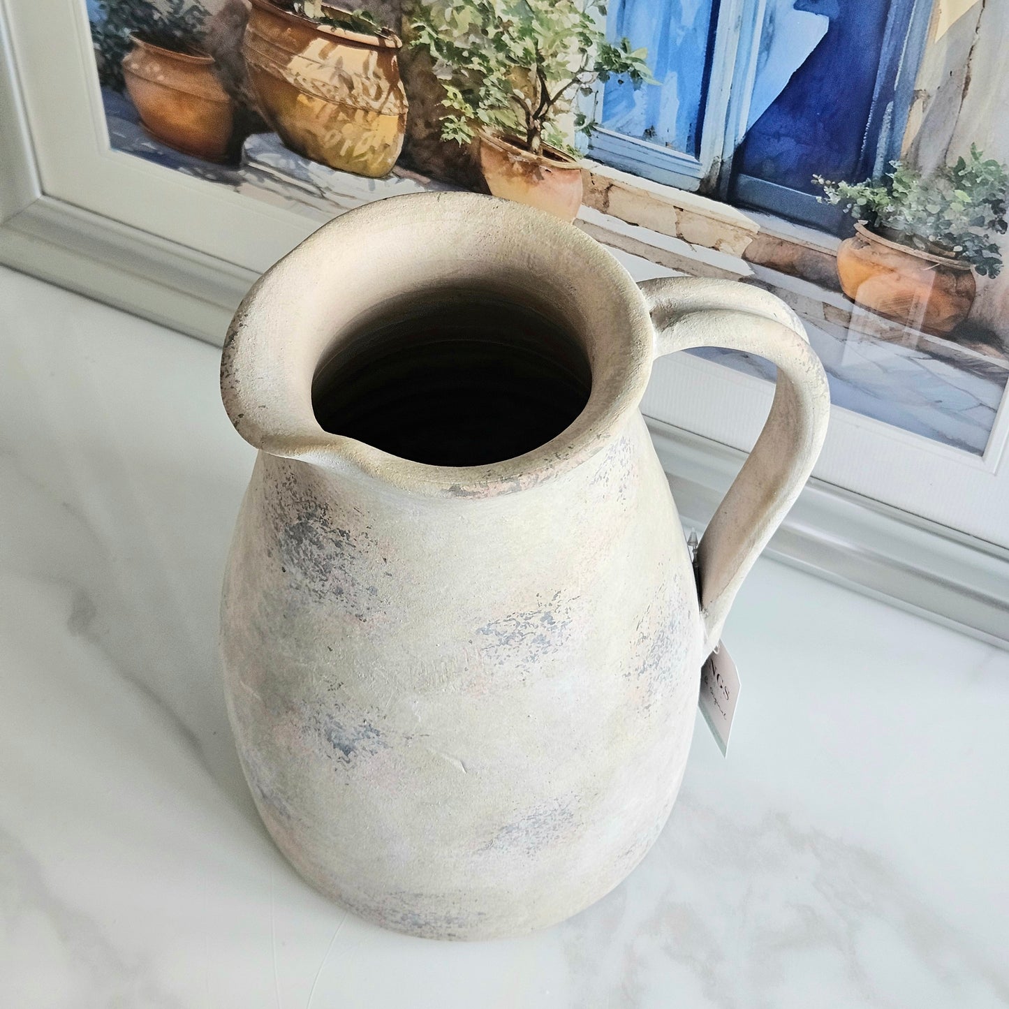 Terracotta Rustic Finish Vase