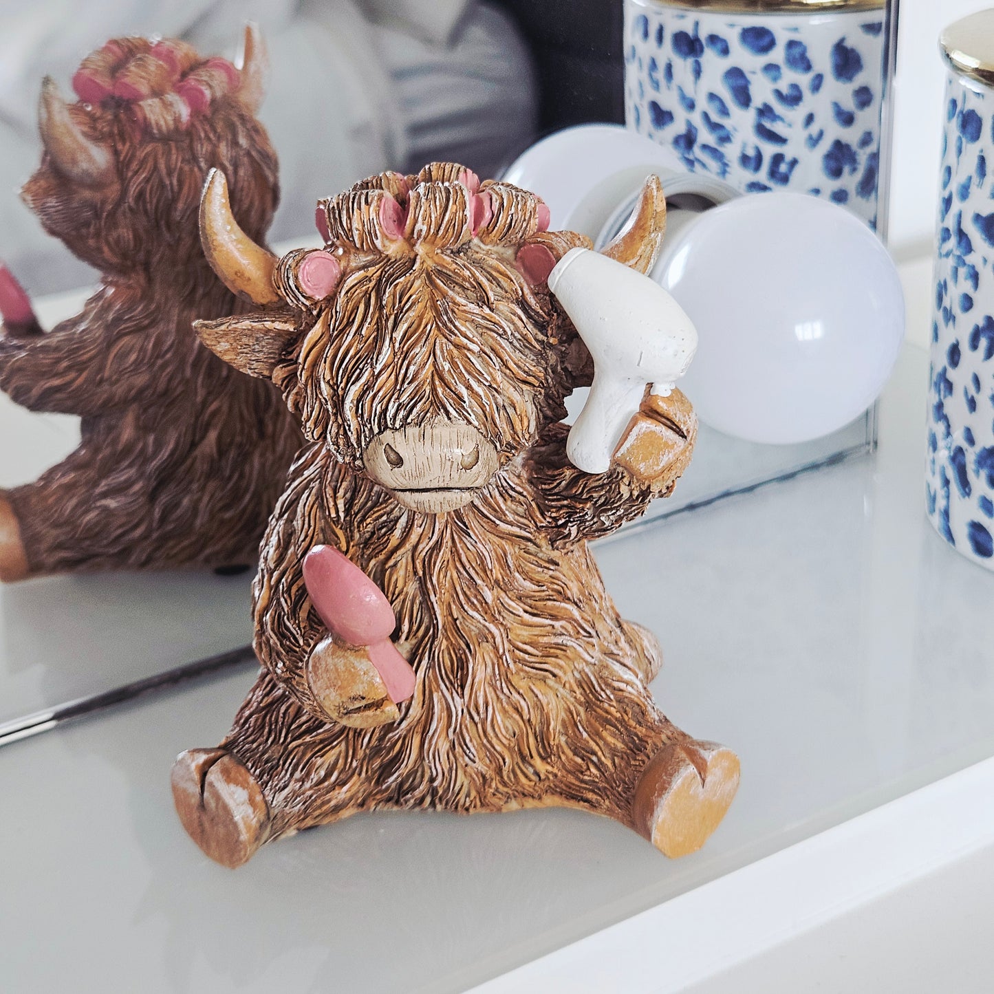 Highland Cow Hair Ornament
