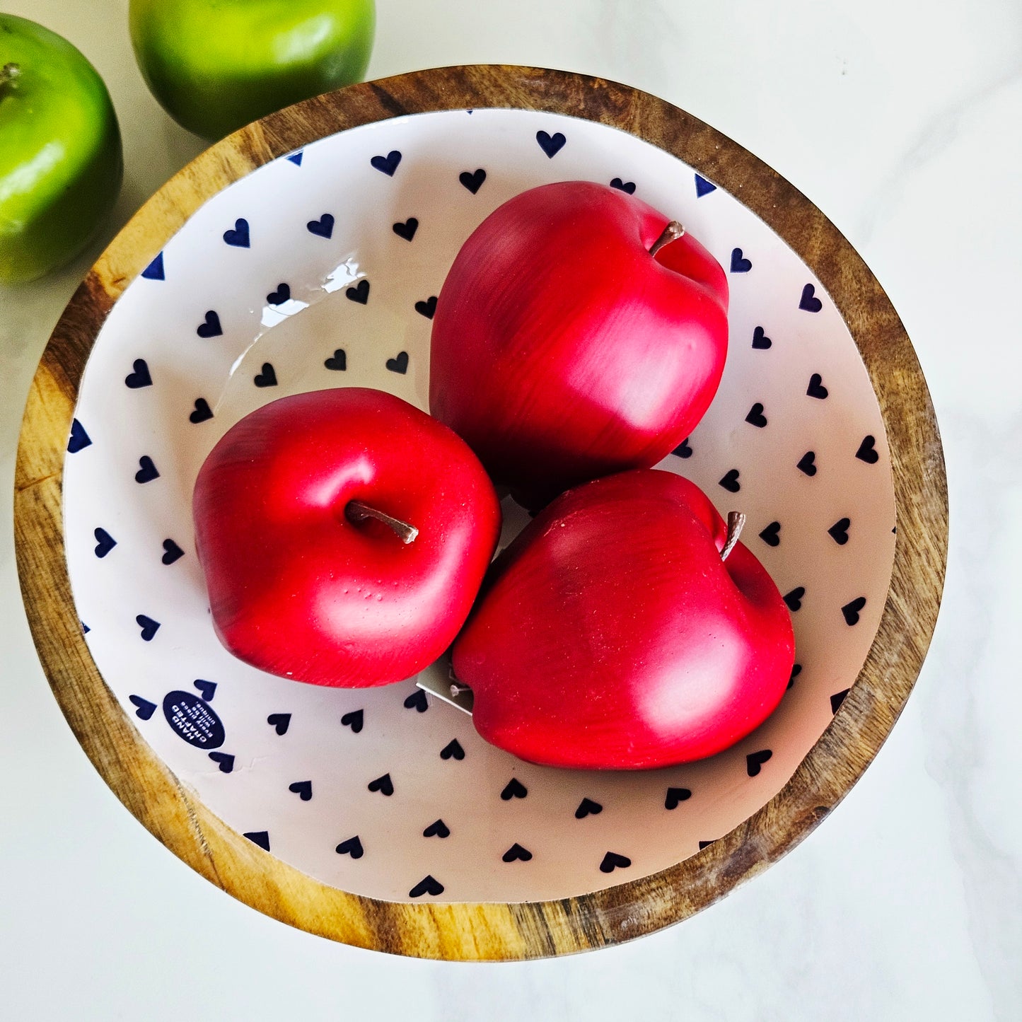 Red Faux Apple