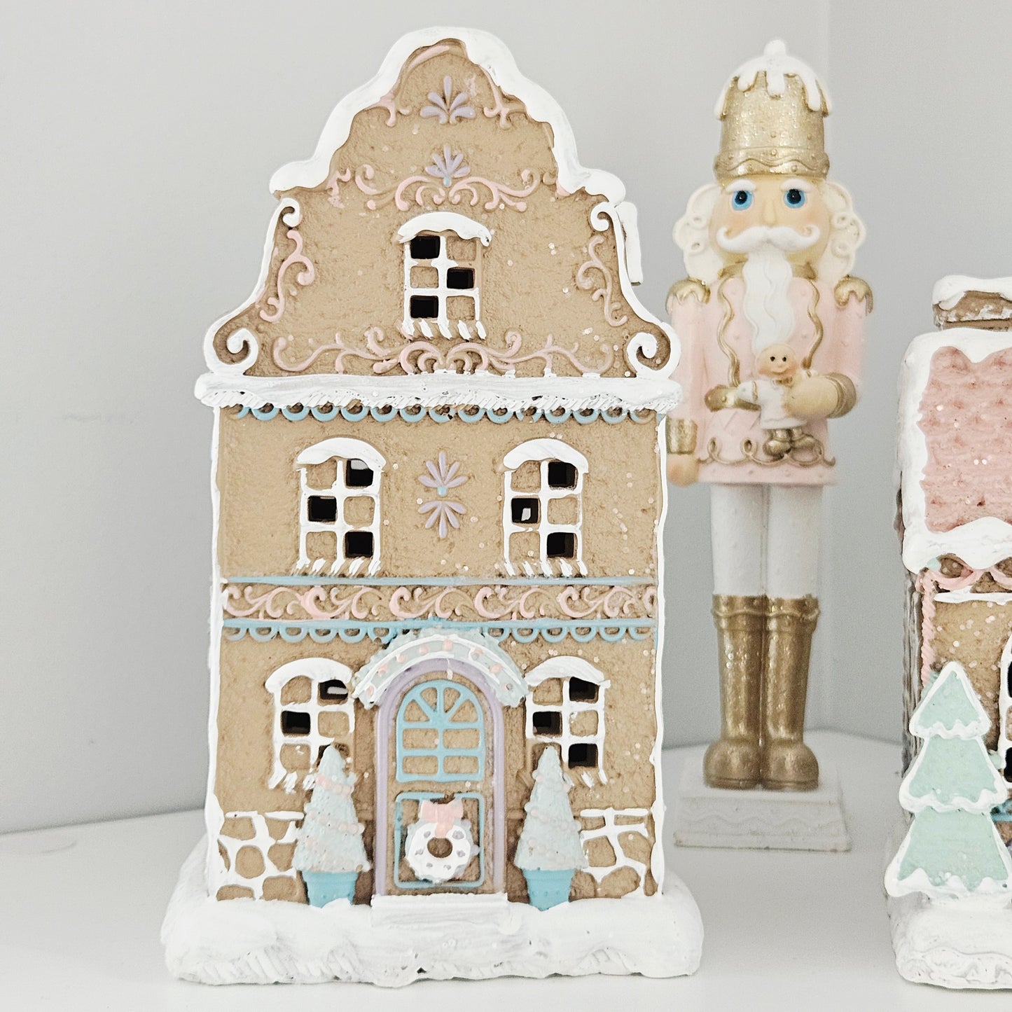 Gingerbread House Led Ornament
