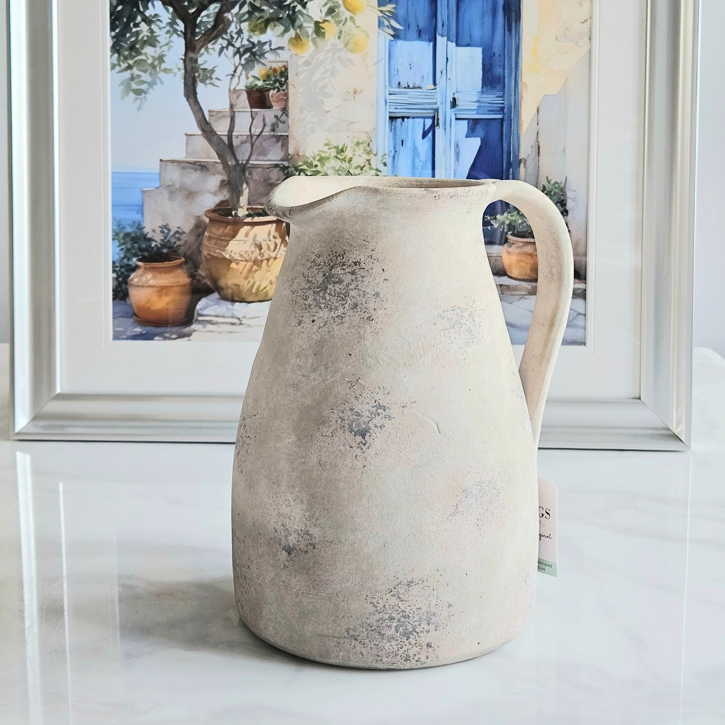 Terracotta Rustic Finish Vase