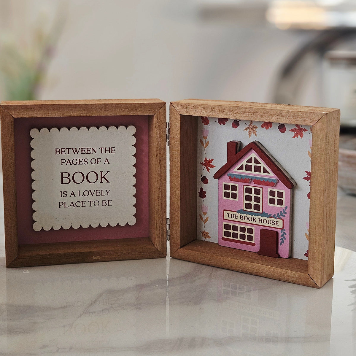 Cosy Chapter Wooden Standing Plaque | 2 Designs
