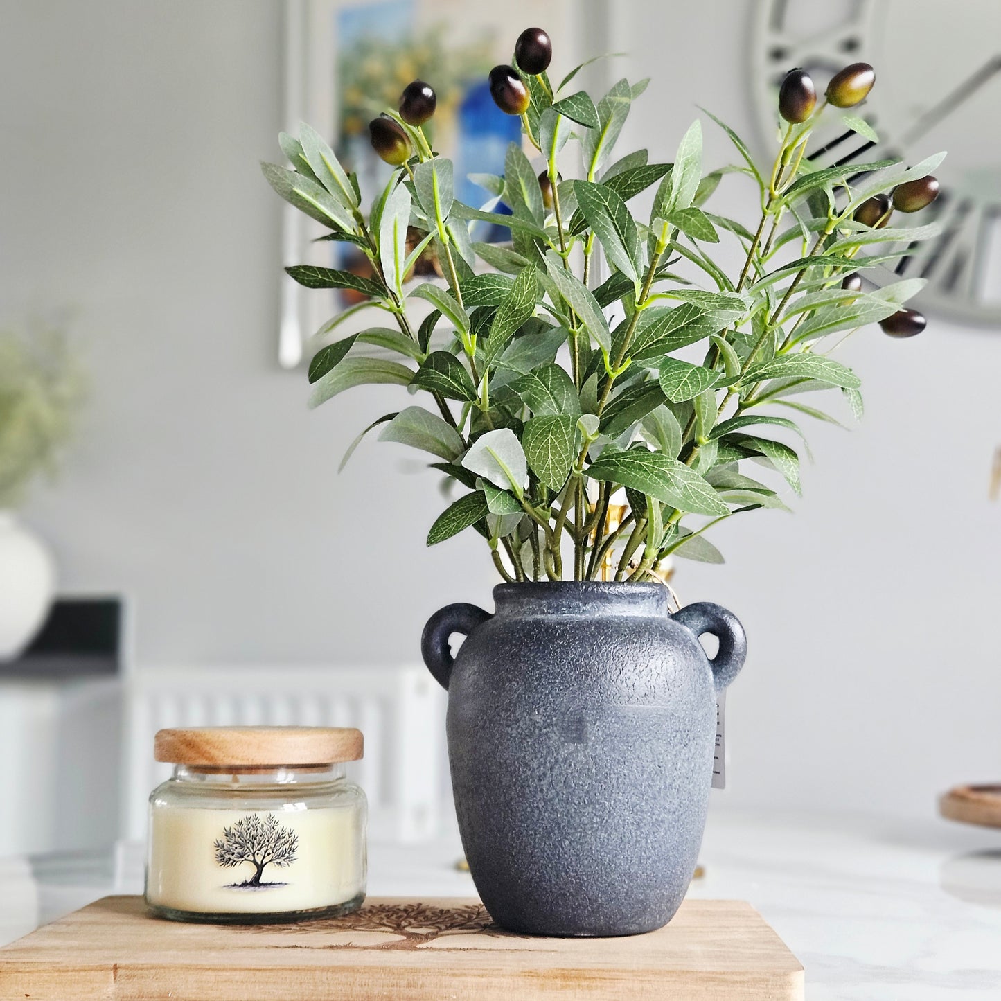 Olive Tree in Vase 40cm