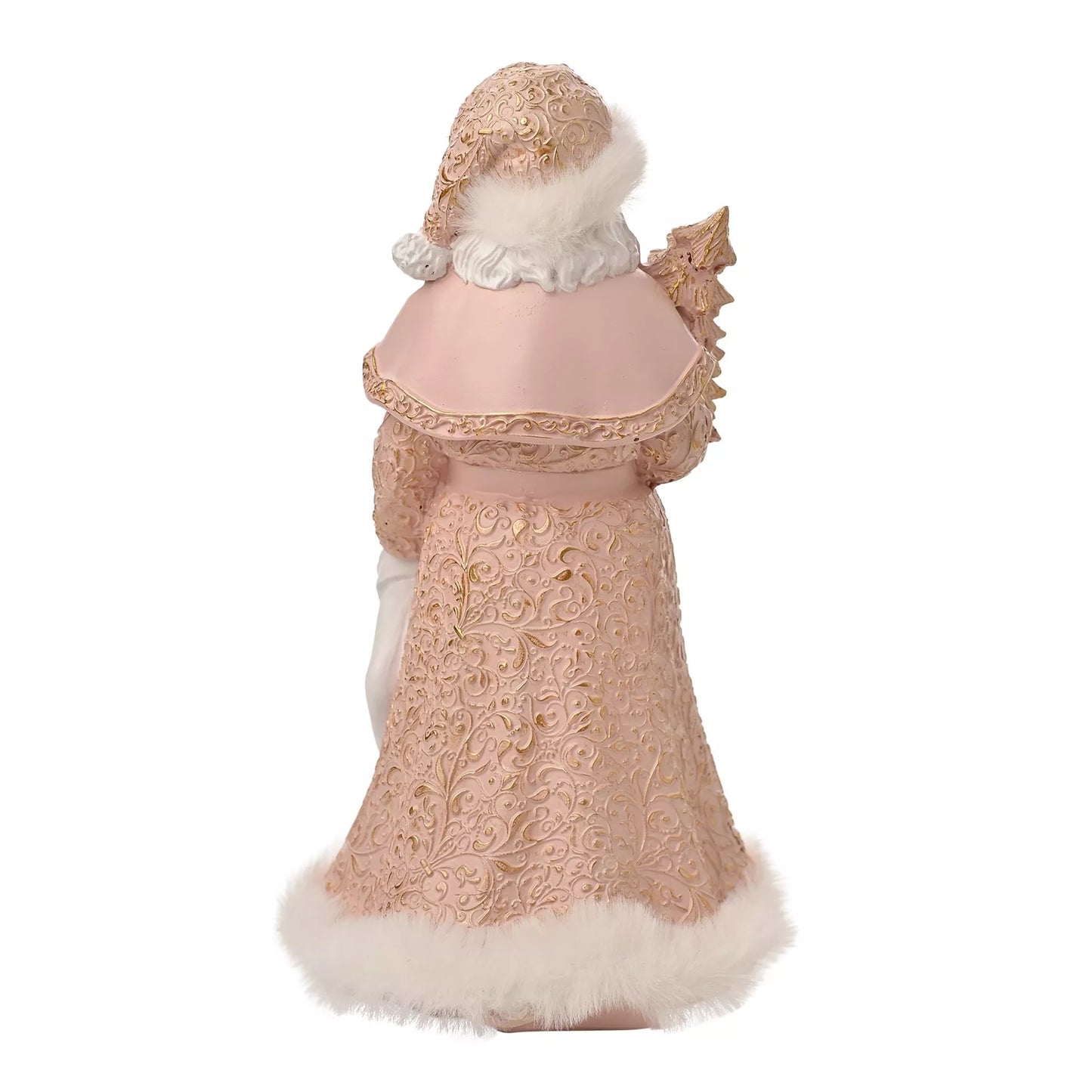 Pink Santa Claus Ornament