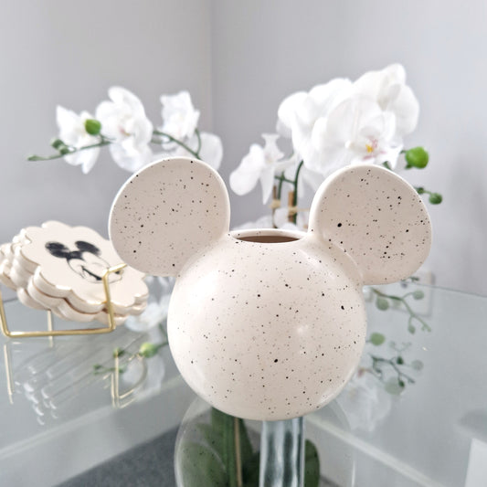 Mickey Mouse speckled head vase Disney