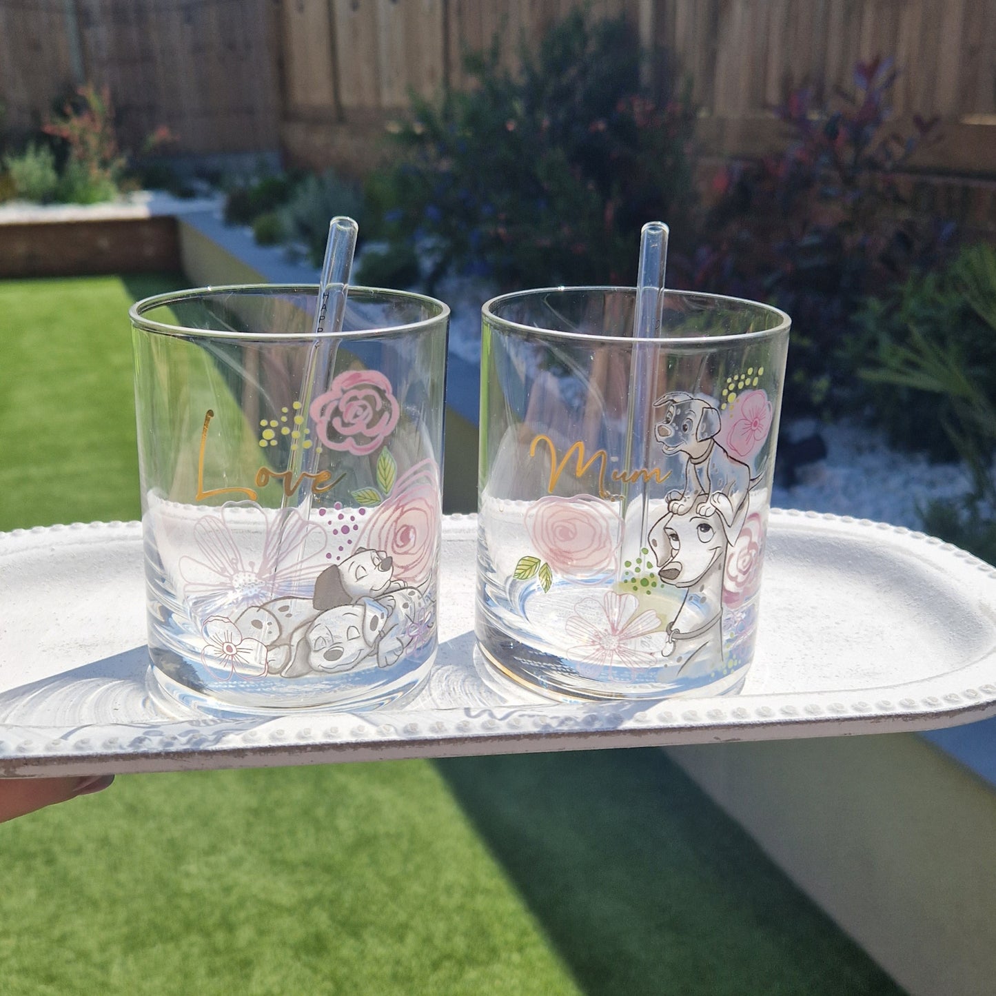 101 Dalmatian Set Of 2 Disney Glasses