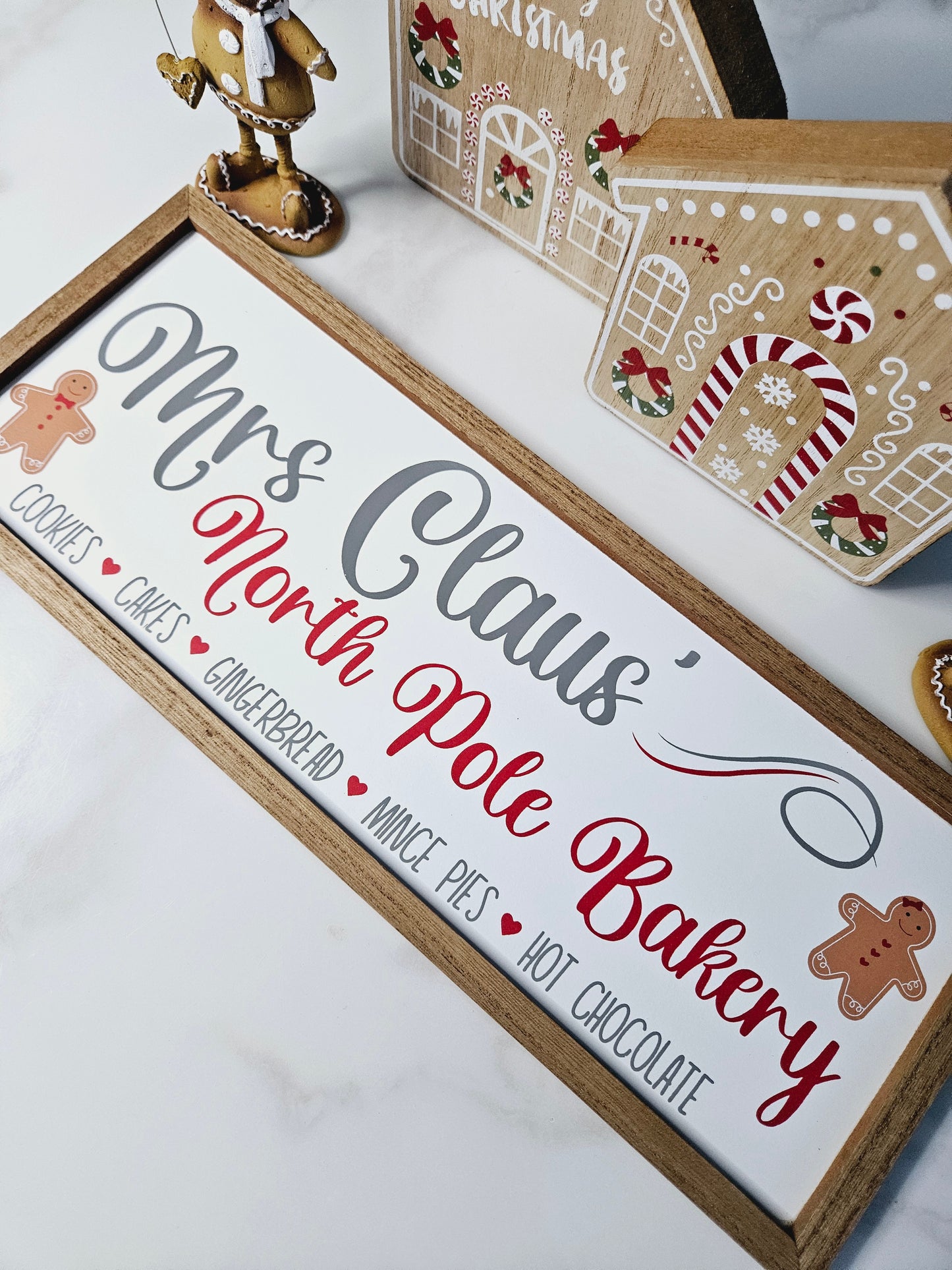 Mrs Claus Bakery Plaque