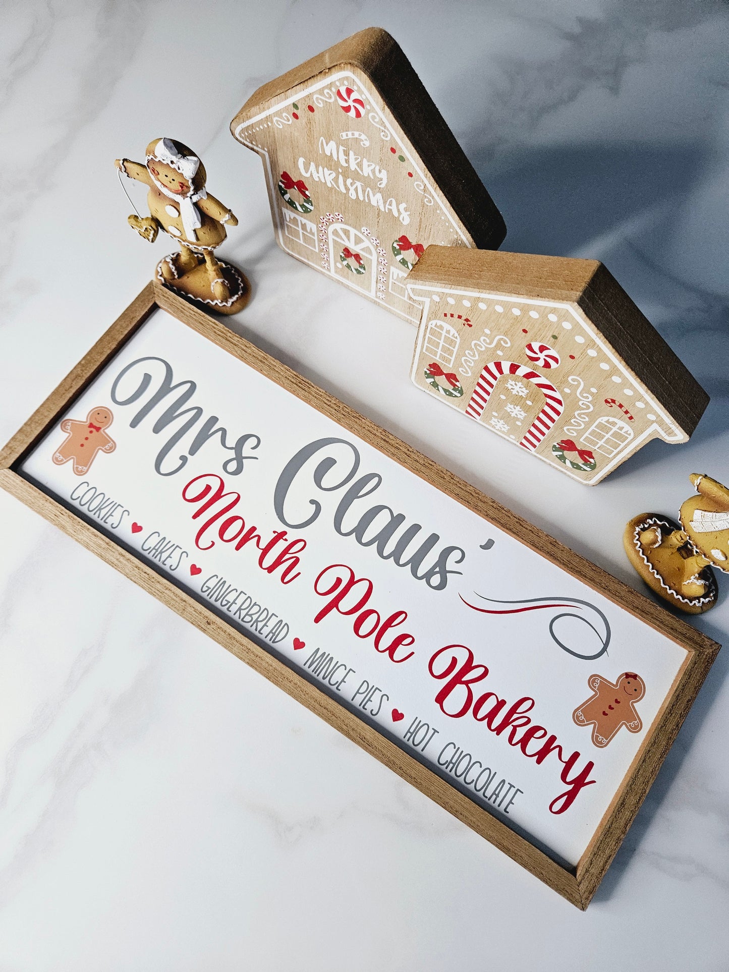 Mrs Claus Bakery Plaque