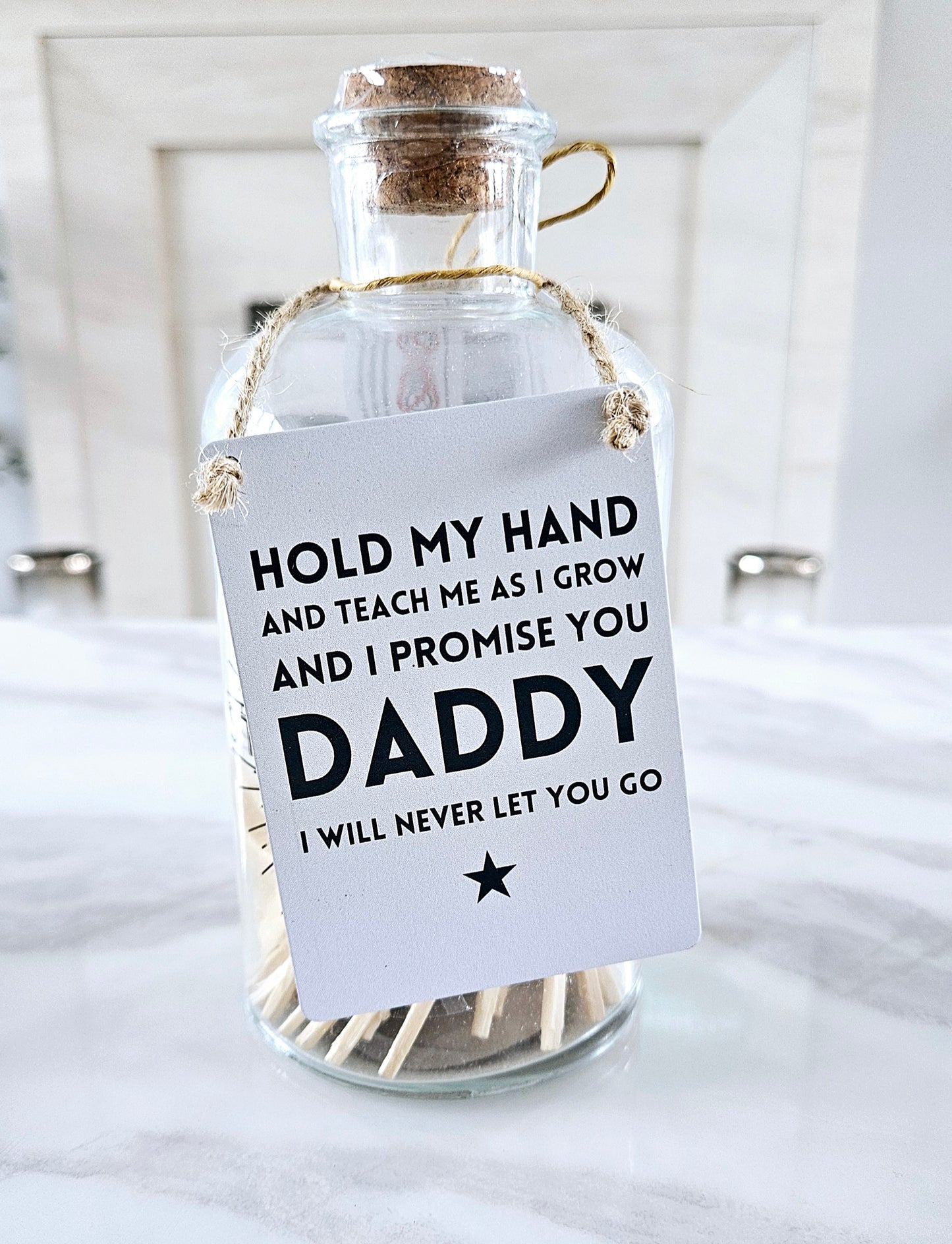 Hold My Hand Daddy Sign