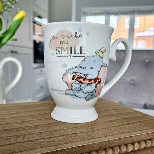 Disney Dumbo you make me smile mug