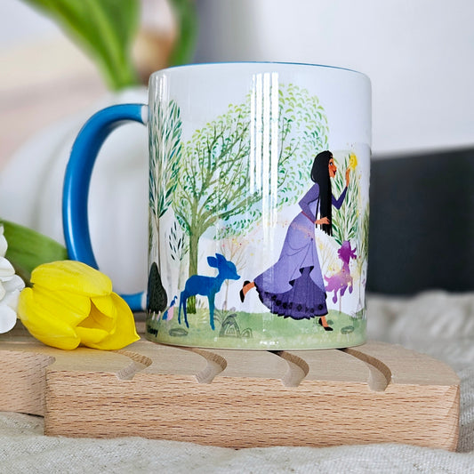 Disney Wish Asha Mug with Blue handle