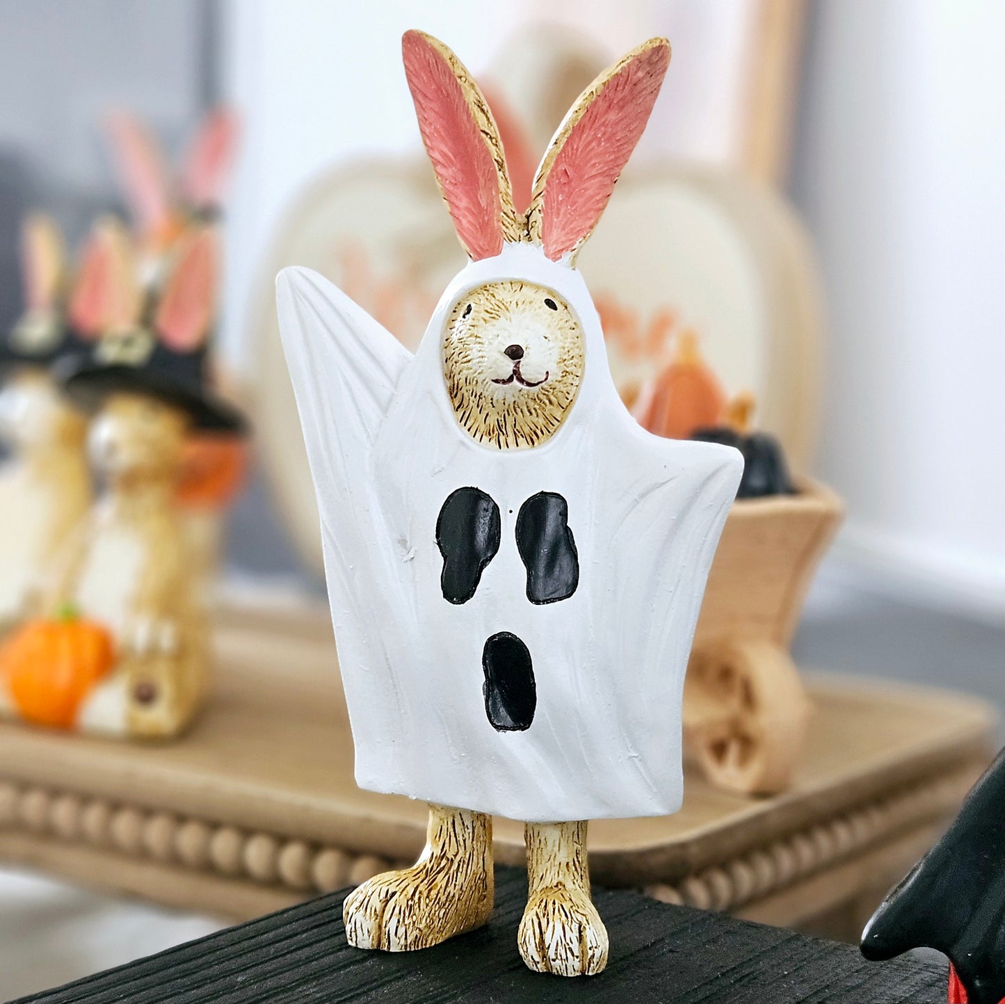 Ghost Bunny Ornament