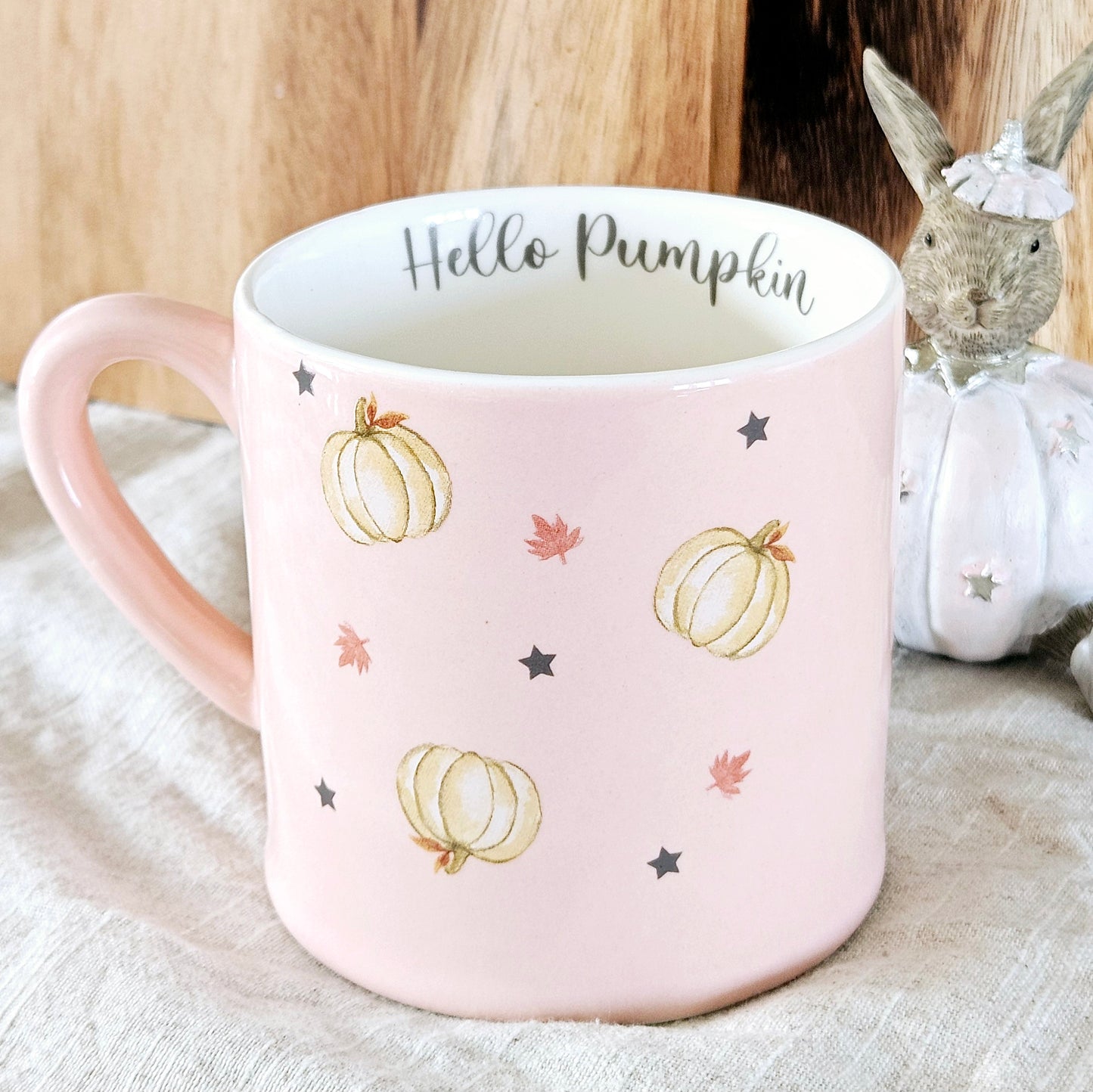 Hello Pumpkin Pink Mug