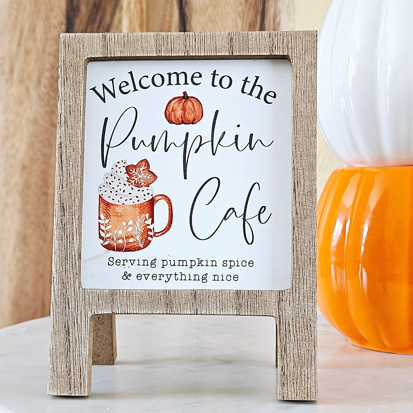 Pumpkin Cafe Stand