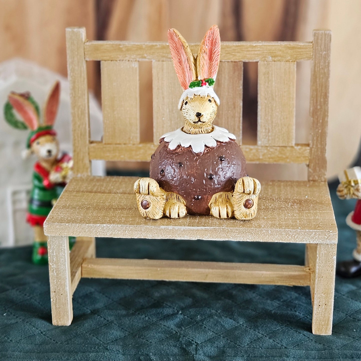 Christmas Pudding Bunny