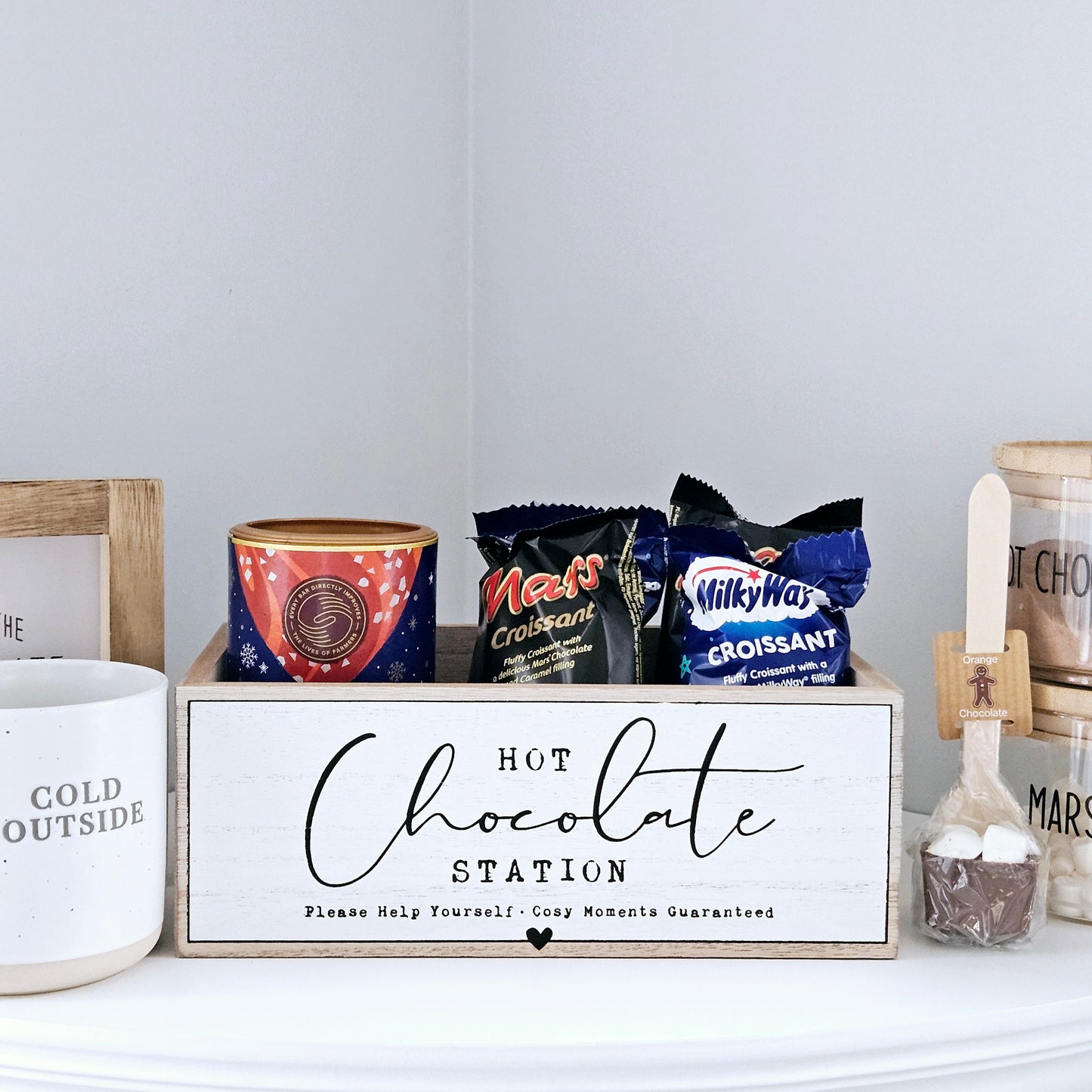 Hot Chocolate Station Crate