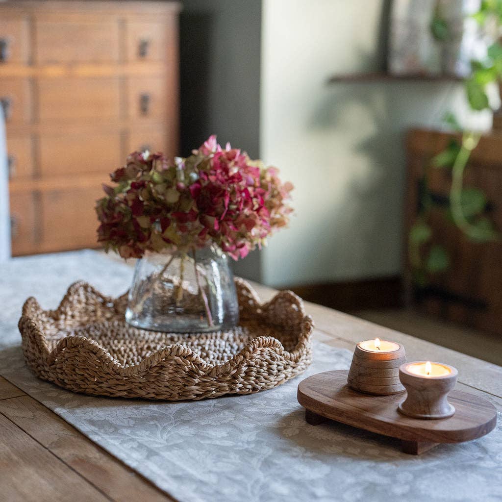Conques Acacia Wooden Table Riser