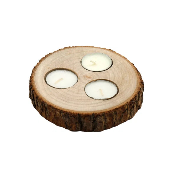 bark t lights holder 13cm 3 t lights