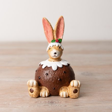 Christmas Pudding Bunny