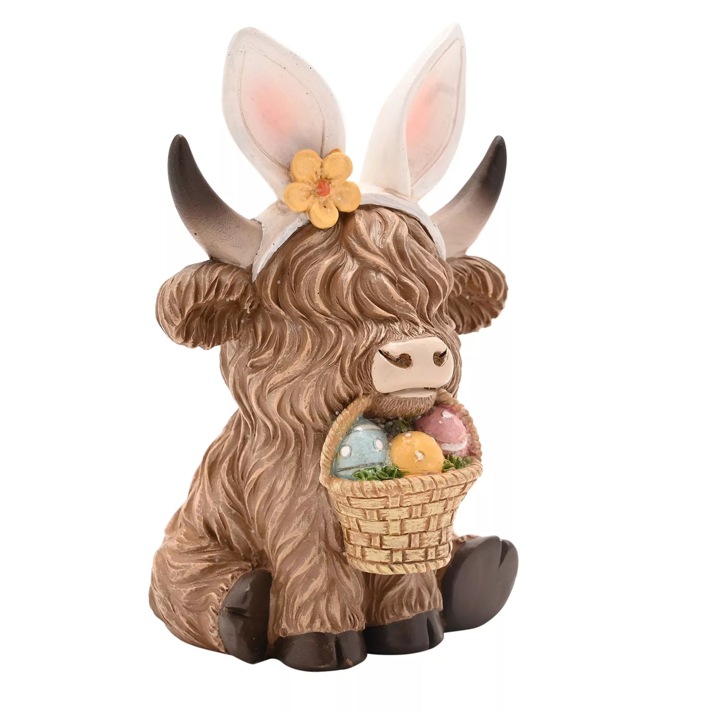 Highland Cow Easter Basket