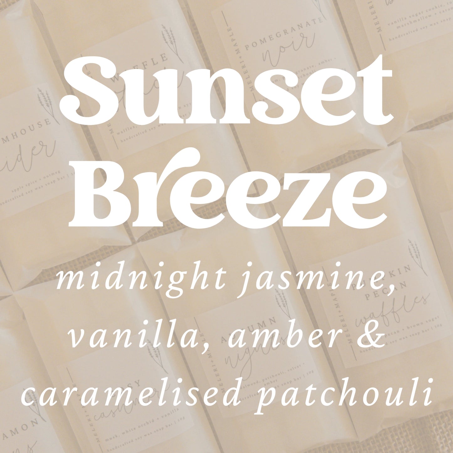 Sunset Breeze Wax Melt Bar