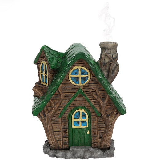 woody lodge incense cone holder 
