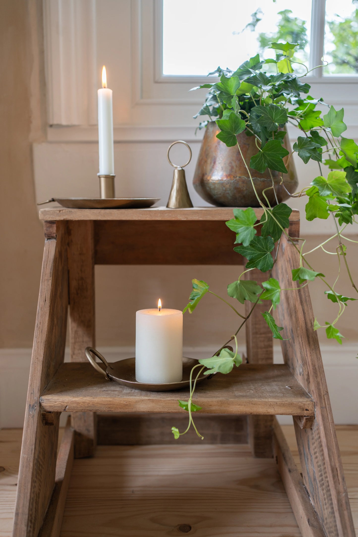 Coming June - Forged Round Candle Plate