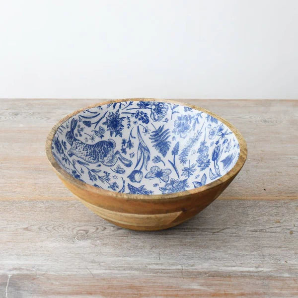 Blue Spring floral Bowl
